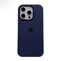 Coque en silicone pour iPhone Bleu Nuit