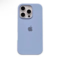 Coque en silicone pour iPhone Bleu Clair