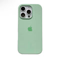 Coque en silicone pour iPhone Vert Menthe