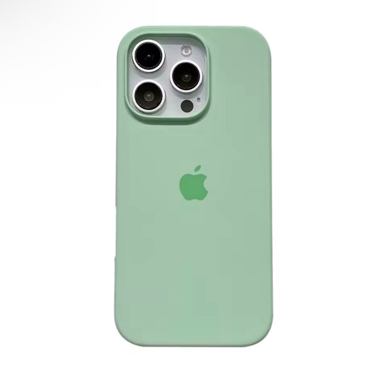 Coque en silicone pour iPhone Vert Menthe