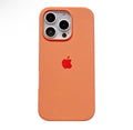 Coque en silicone pour iPhone Orange